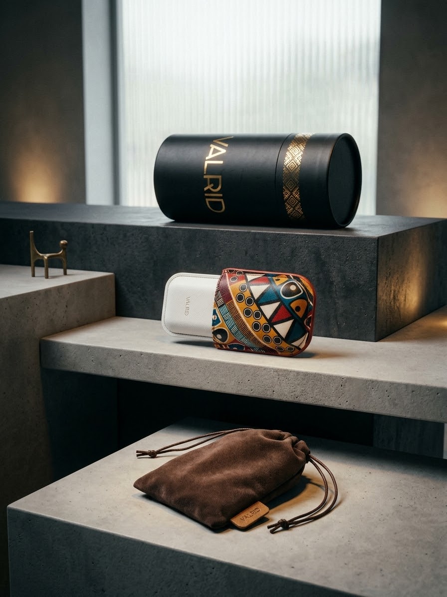 "Sintra" Cigar Case - 2 Cigar 60-62 Ring