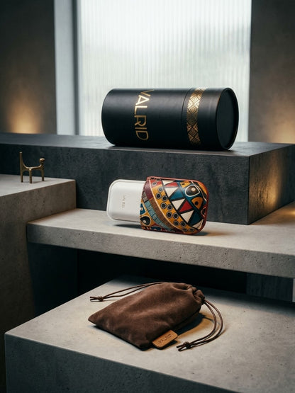 "Sintra" Cigar Case - 2 Cigar 60-62 Ring