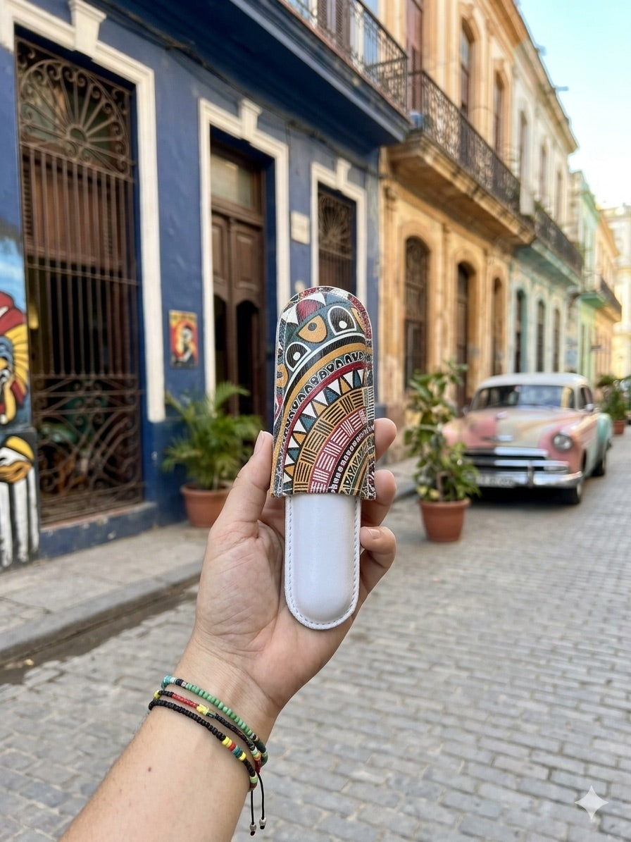 "Sintra" Cigar Case - 1 Cigar 60-62 Ring